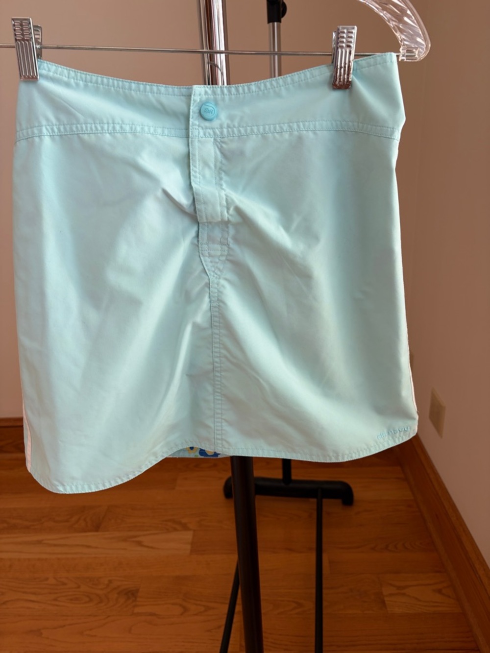 Light Aqua Mini Skort - Casual Athletic Style Reversible